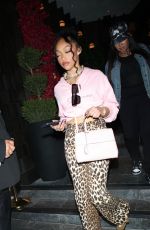 JORDYN and JODIE WOODS at Catch LA in West Hollywood 06/16/2022