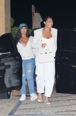 JORDYN WOOD Out with her Mom Elizabeth and Sister Jodie at Nobu in Malibu 06/07/2022