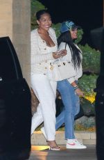 JORDYN WOOD Out with her Mom Elizabeth and Sister Jodie at Nobu in Malibu 06/07/2022