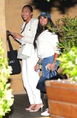 JORDYN WOOD Out with her Mom Elizabeth and Sister Jodie at Nobu in Malibu 06/07/2022