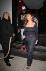 JORDYN WOODS at Catch Steak LA in West Hollywood 06/17/2022