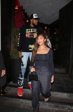 JORDYN WOODS at Catch Steak LA in West Hollywood 06/17/2022