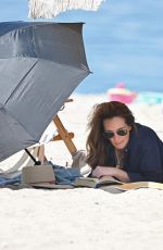 JULIA ROBERTS on the Set of Leave The World Behind at a Beach in New York 06/06/2022