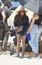 JULIA ROBERTS on the Set of Leave The World Behind at a Beach in New York 06/06/2022