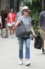 JULIANNA MARGUILES Out with Her Dog in New York 06/23/2022