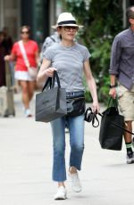JULIANNA MARGUILES Out with Her Dog in New York 06/23/2022