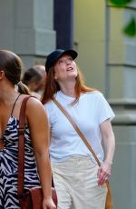 JULIANNE MOORE and Bart Freundlich Out for Dinner in New York 06/17/2022