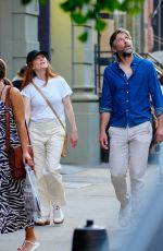 JULIANNE MOORE and Bart Freundlich Out for Dinner in New York 06/17/2022