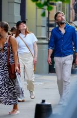 JULIANNE MOORE and Bart Freundlich Out for Dinner in New York 06/17/2022