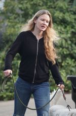 JUSTINE MUSK Out with Her Dog in Brentwood 06/22/2022