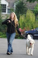JUSTINE MUSK Out with Her Dog in Brentwood 06/22/2022
