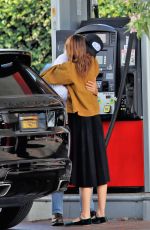 KAIA GERBER at a Gas Station in Los Angeles 06/08/2022