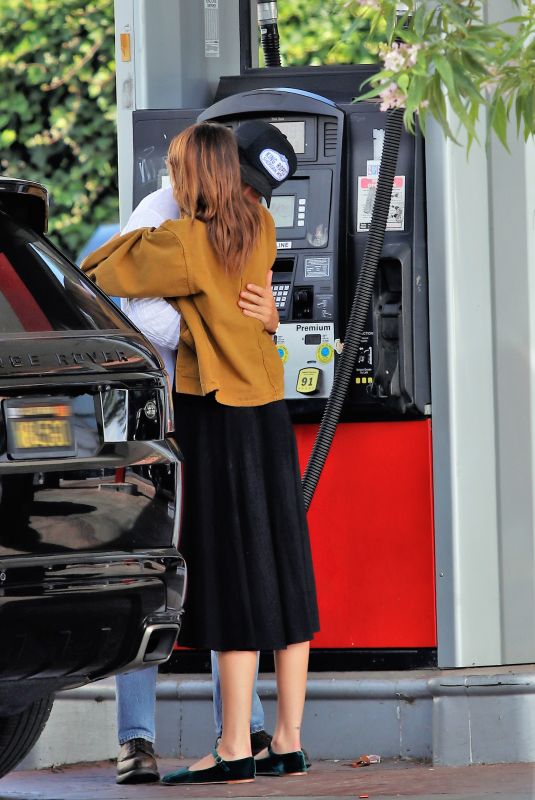 KAIA GERBER at a Gas Station in Los Angeles 06/08/2022