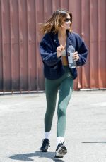 KAIA GERBER Leaves a Gym n Los Angeles 06/13/2022