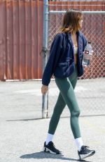 KAIA GERBER Leaves a Gym n Los Angeles 06/13/2022