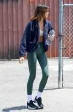 KAIA GERBER Leaves a Gym n Los Angeles 06/13/2022