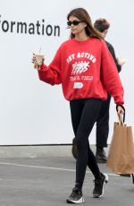 KAIA GERBER Out Hiking with Her Dog Milo in Los Angeles 06/06/2022