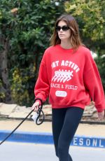 KAIA GERBER Out Hiking with Her Dog Milo in Los Angeles 06/06/2022