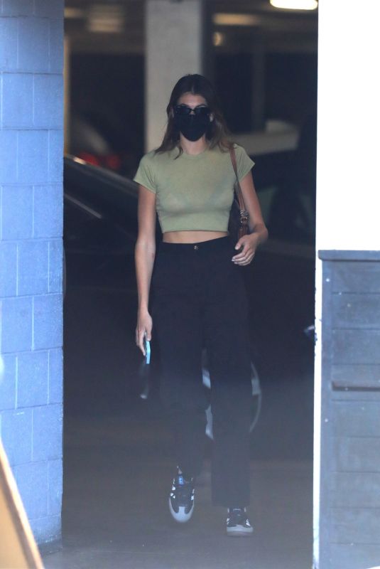 KAIA GERBER Out Shopping at Erewhon in West Hollywood 06/02/2022