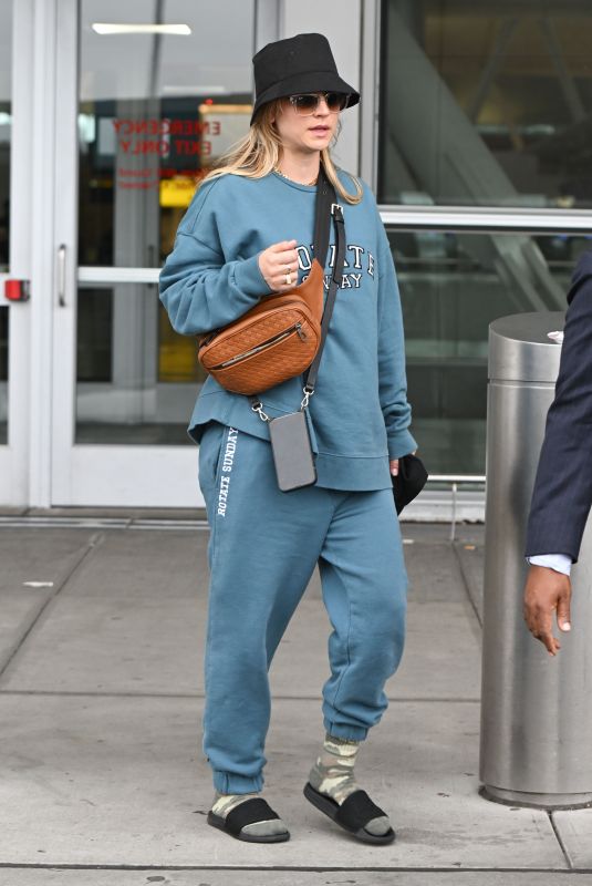 KALEY CUOCOC at JFK Airport in New York 06/03/2022