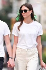 KARLIE KLOSS and Joshua Kushner Join a Protest in New York 06/24/2022