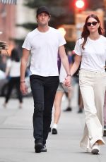 KARLIE KLOSS and Joshua Kushner Join a Protest in New York 06/24/2022