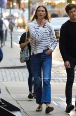 KARLIE KLOSS and Joshua Kushner Out for Dinner in New York 06/01/2022