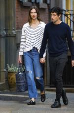 KARLIE KLOSS and Joshua Kushner Out for Dinner in New York 06/01/2022