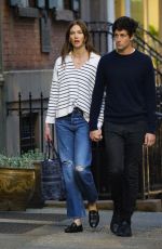 KARLIE KLOSS and Joshua Kushner Out for Dinner in New York 06/01/2022