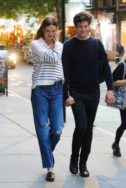 KARLIE KLOSS and Joshua Kushner Out for Dinner in New York 06/01/2022