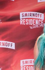 KAROL G at Smirnoff Residence Warehouse Red Carpet in Mexico City 06/10/2022