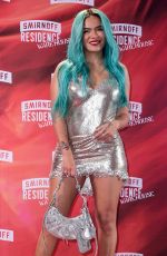 KAROL G at Smirnoff Residence Warehouse Red Carpet in Mexico City 06/10/2022