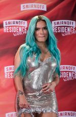 KAROL G at Smirnoff Residence Warehouse Red Carpet in Mexico City 06/10/2022