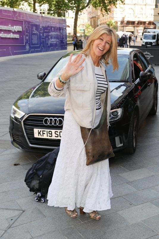 KATE GARRAWAY Arrives at Global Radio in London 06/28/2022