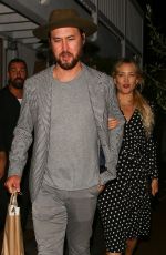 KATE HUDSON and Danny Fujikawa Leaves Giorgio Baldi in Santa Monica 06/10/2022