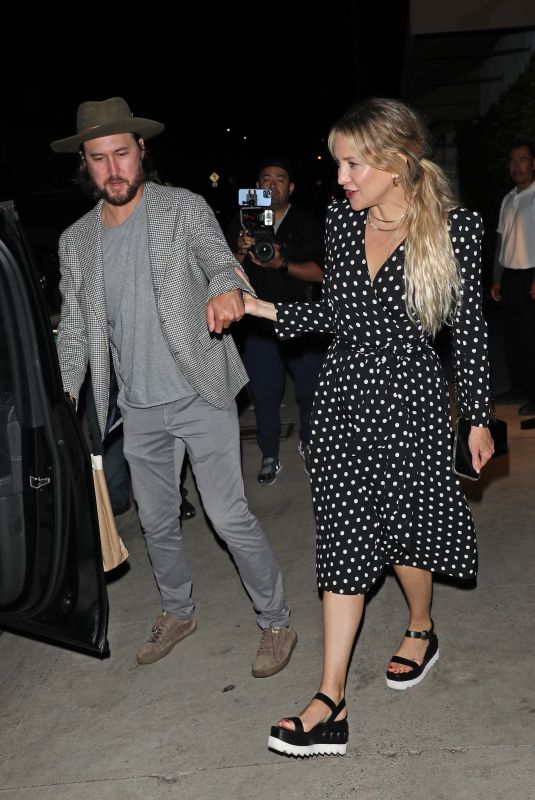 KATE HUDSON and Danny Fujikawa Leaves Giorgio Baldi in Santa Monica 06/10/2022