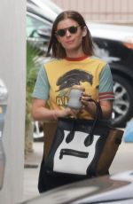KATE MARA Heading for Pilates in Los Feliz 06/18/2022