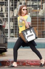 KATE MARA Heading for Pilates in Los Feliz 06/18/2022