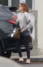 KATE MARA Leaves Yoga Studio in Los Feliz 016/17/2022