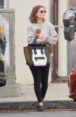 KATE MARA Leaves Yoga Studio in Los Feliz 016/17/2022