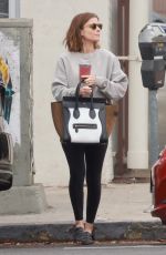 KATE MARA Leaves Yoga Studio in Los Feliz 016/17/2022