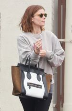 KATE MARA Leaves Yoga Studio in Los Feliz 016/17/2022