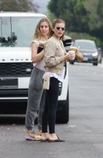 KATE MARA Out for Coffee with a Friend in Los Feliz 06/04/2022