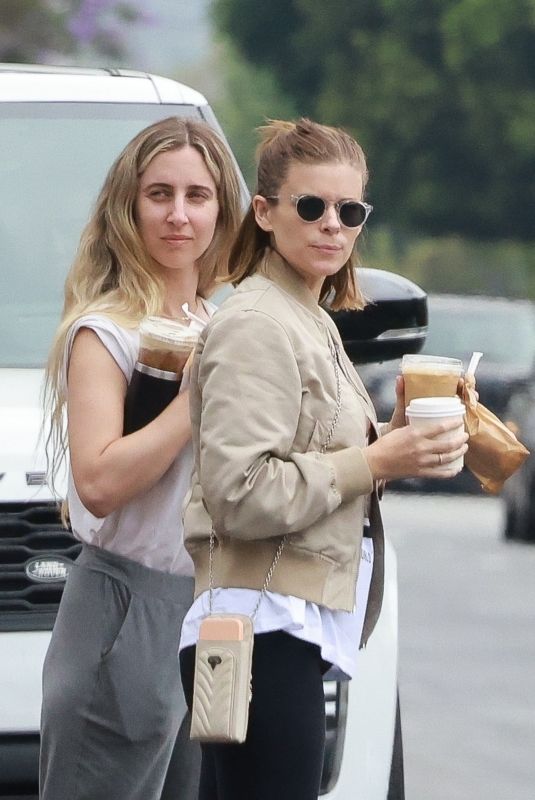 KATE MARA Out for Coffee with a Friend in Los Feliz 06/04/2022
