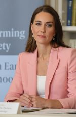 KATE MIDDLETON at a Roundtable with Government Ministers in London 06/16/2022