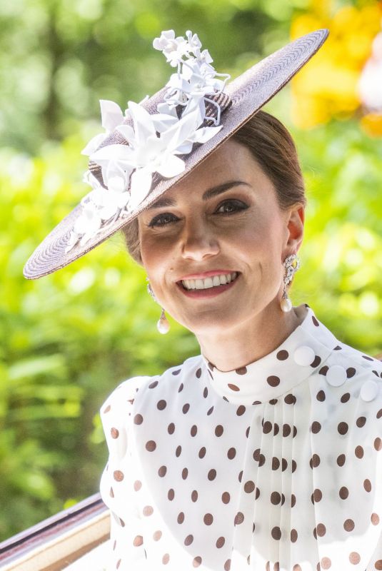 KATE MIDDLETON at Royal Ascot Race in England 06/17/2022
