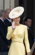 KATE MIDDLETON Leaves St Pauls Cathedral in London 06/03/2022