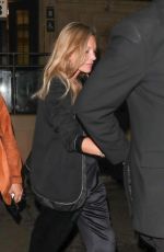 KATE MOSS Leaves Royal Albert Hall in London 06/01/2022