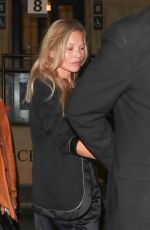 KATE MOSS Leaves Royal Albert Hall in London 06/01/2022