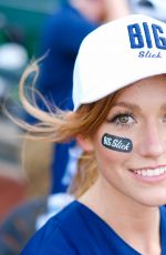 KATHERINE MCNAMARA at Big Slick Celebrity Weekend Softball Game in Kansas City 06/24/2022